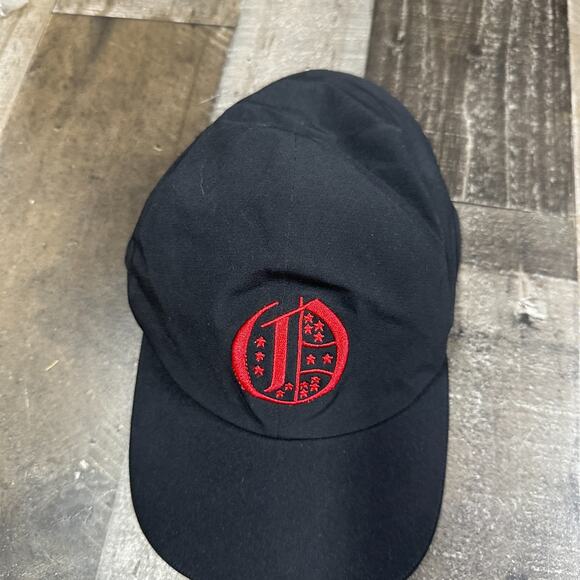 LULULEMON Black HatsAdjustable Straps Gym L/XL Black/Red With A Logo - Picture 9 of 11